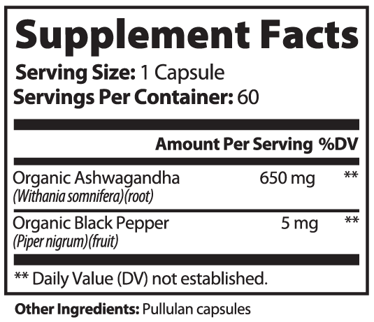 Ashwagandha(60 CAPSULES)