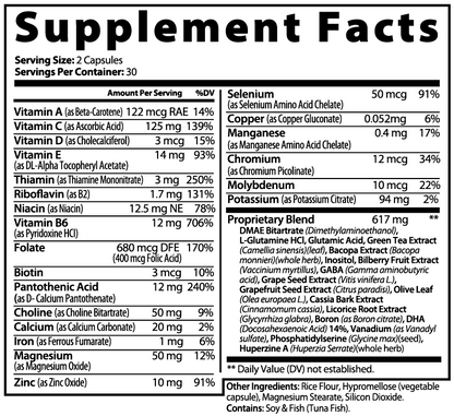 NEUROFUEL(Brain & Focus Formula)